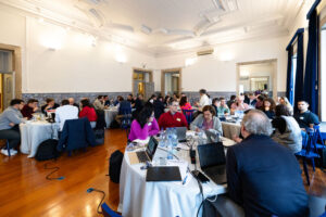 Attendees of the Part-IS workshop, understaking group activities